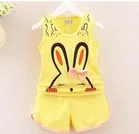Hosiery Printed Clothing Set for Kids 