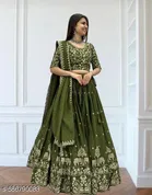 Embroidered Lehenga Choli for Women 
