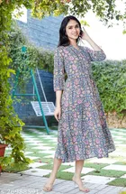 Rayon Dress for Women 