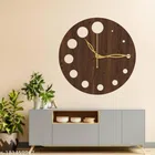 Wooden Wall Clock (Brown)