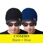 Woolen Solid Caps for Men & Women 