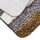 Status Stripe Anti Skid Bathmat [30x45cm] Brown