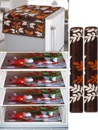 Knit 7 Pcs Fridge Cover Set 