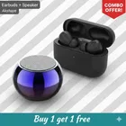 Wireless Bluetooth Speaker + Earbuds With Charging Case, 5.4 Bluetooth Version ,BLACK, 