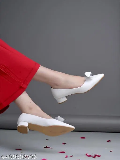 Shoetopia Heel Sandals White (IND-3)