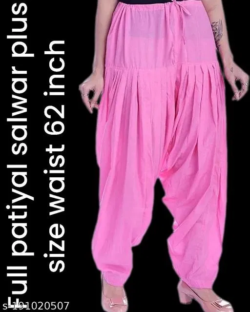 Salwar for Women (Pink, M)