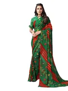 SVB भेज प्रिंट साड़ी फॉर वीमेन 