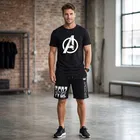 Stylish T Shirt and Shorts Set for Men, Pack of 2 