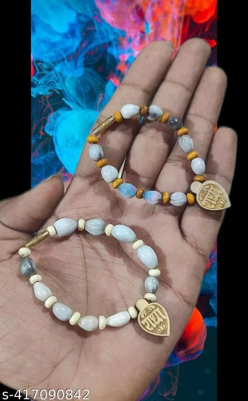 Vejanti Mala Necklace for Men (Multi, Pack of 2)