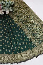 Jacquard Woven Design Saree for Women 