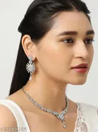 Alloy Stone Jewellery Set for Women 