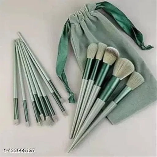 Makeup Brushes Set, Multicolor, Set of 1
