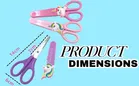 Kalra Magic Unicorn Kids Safety Scissors 