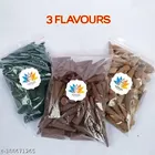 Mogra (100 Pcs) Chandan (100 Pcs) & Rose (100 Pcs) Incense Cones (Set of 3)