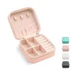 Mini Jewelry Case, Jewelry Organizer, Portable Jewelry Box For Rings Earrings Necklaces 