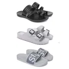 Combo of Flipflops & Sliders for Men 