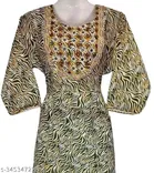 Naira Cut Cotton Printed Kurti for Women 