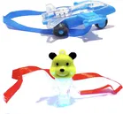 Plastic Jet Plane::Teddy Bear two light Kid's Rakhi 