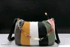PU Sling Bag for Women (Multicolor)