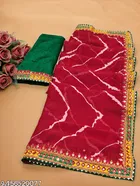 Georgette Printed Saree for Women 