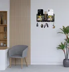 Khatu Crafts Radhakrishna Wood Key Holder 