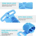 Silicone Body Back Scrubber with Flexible Faucet 
