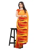 Women's Printed Saree With Unstitched Blouse 