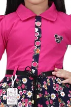 Cotton Blend Frock for Girls 