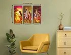 MDF 3 Pcs Designer Wall Painting for Home & Office 