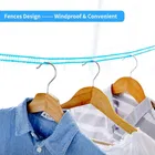 Windproof Anti-Slip Clothes Washing Line Drying Nylon Rope with Hooks/Nylon Clothesline Rope/Cloth Drying Rope/Rope for Cloth Drying