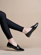 Patent Leather Ballerinas for Women 
