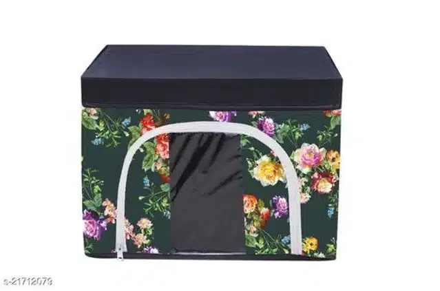 PVC Foldable Under Bed Storage (Multicolor)