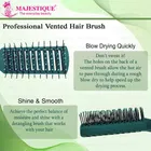 Majestique Vented Hair Brush for Blow Drying, Long Short, Thin, Thick, Dry Or Wet Hair 