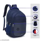 Cotton Backpack for Men & Women, Black