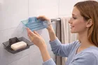 Wall Mounted Self Adhesive Soap Tray Assorted Any 1 Colour