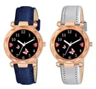 Designer Leather Analog Watch for Women & Girls 