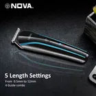 Nova NHT 1073-00 USB Runtime: 60 min Trimmer for Men [Black and Blue]
