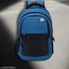 Nylon Backpack for Men & Women, Blue