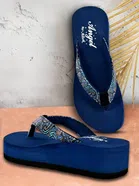 Slippers for Women (Navy Blue, 3)