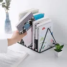 9 Slot Triangle Rack Magazine Holder Stand/Book Organizer/Newspapers/Files Table Top Magazine Holder  
