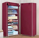 Metal 6 Layer Collapsible Multipurpose Rack 