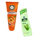 Yhi Neem Aloevera Body Lotion (100 ml) with Fresh Look Apricot Face Scrub (70 g) (Set of 2)