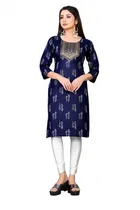 A-Line Cotton Kurti for Women 