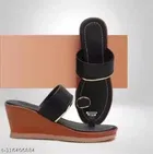 Heels for Women, Black & Gold ( 4)