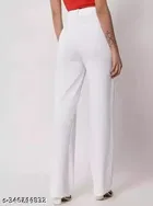 Cotton Blend Trouser for Women 