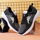 Sports Shoes for Men (Black & Grey, 6)