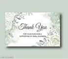 Mini Thank Your for Your Order Business Cards 