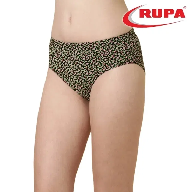 Cotton Printed Briefs for Women, Pack of 1 (Assorted, 85 cm)