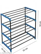 Metal 4 Layer Collapsible Multipurpose Rack 