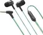 MZ M108 (Stereo Earphone) Strong Bass Stereo HD Wired  (Green , In the Ear)